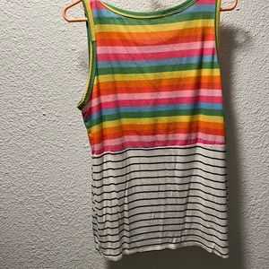 Bibi boutique tank cotton/poly blend. Large 10/12. Great condition. $18